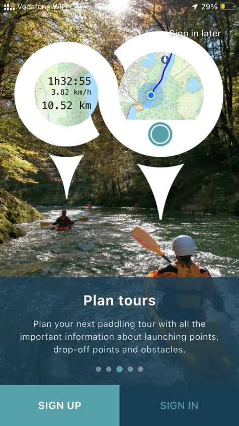 Plan your paddling tours