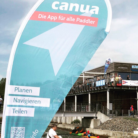 Schönes Wetter auf dem Paddelfestival 2018 in Markkleeberg