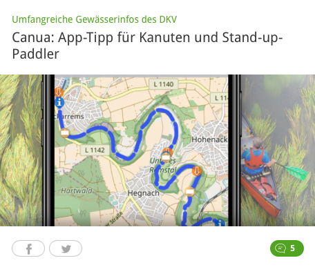 canua App, iPhone-Ticker.de Pressestimme vom 2. September 2019