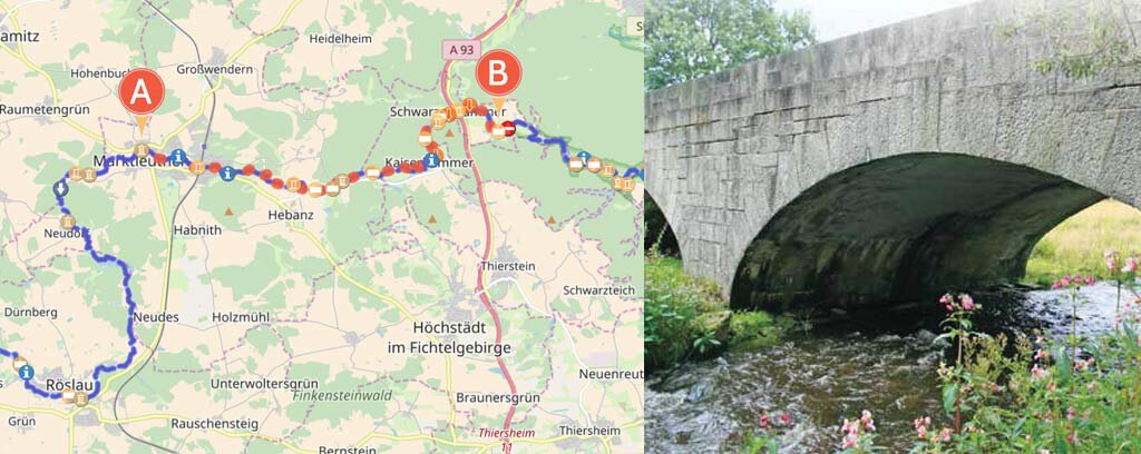 Eger, Bayern, Ostbayern, Paddeltour