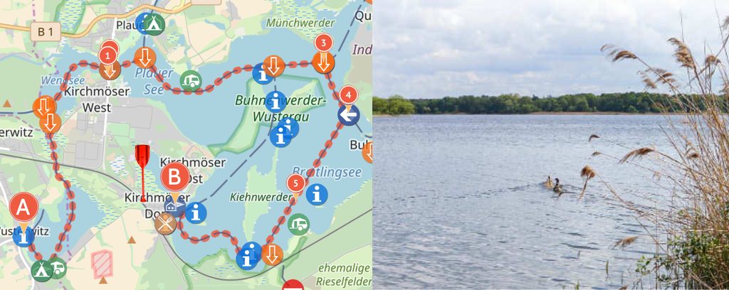 Untere Havel, Berlin und Brandenburg, Paddeltour
