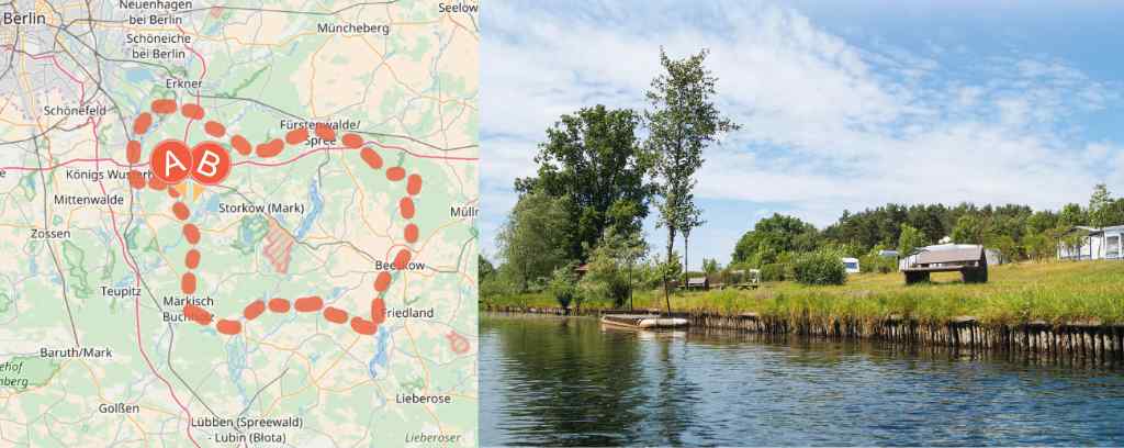 Dahme, Spree, Berlin und Brandenburg, Paddeltour