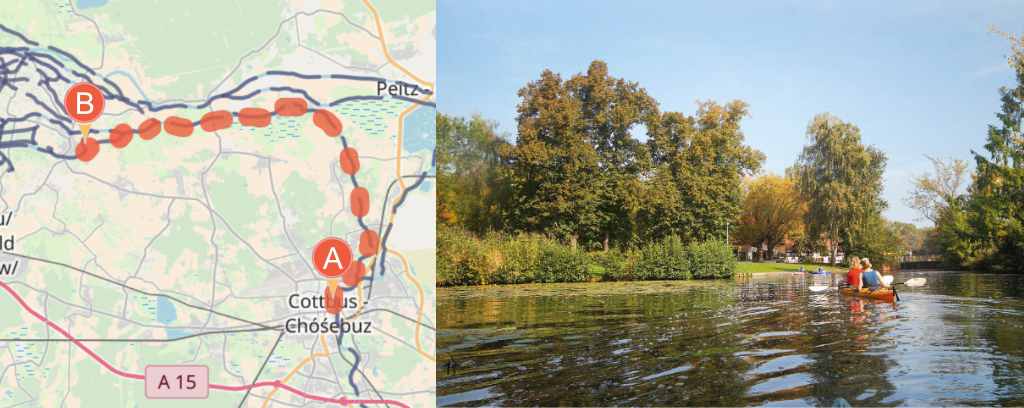 Spree, Berlin und Brandenburg, Paddeltour