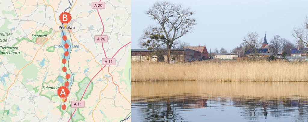 Ober- und Unteruckersee, Berlin und Brandenburg, Paddeltour