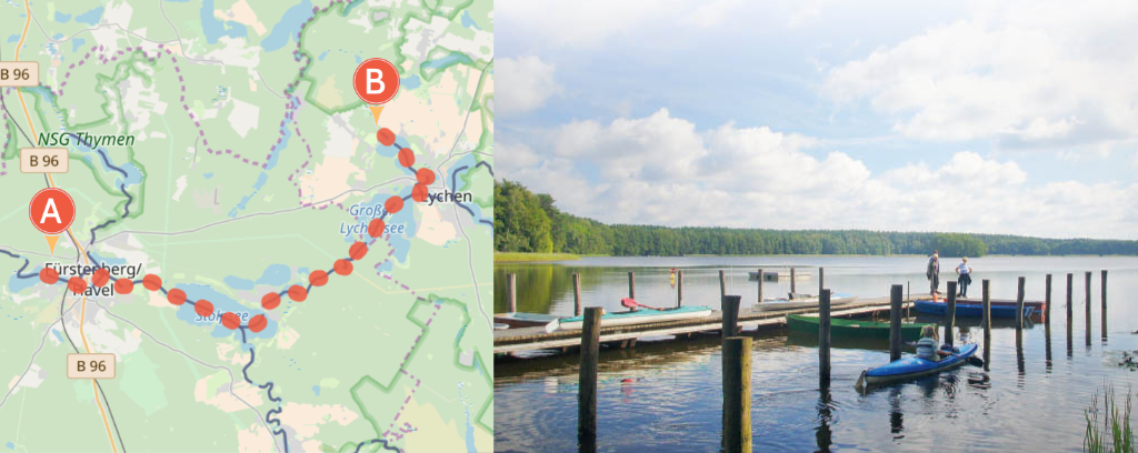 Obere Havel, Berlin und Brandenburg, Paddeltour